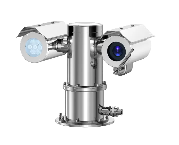 Câmera industrial PTZ Anti Explosiva ATEX Ex-Proof com IR MS-7IPT8650PAR-Z30