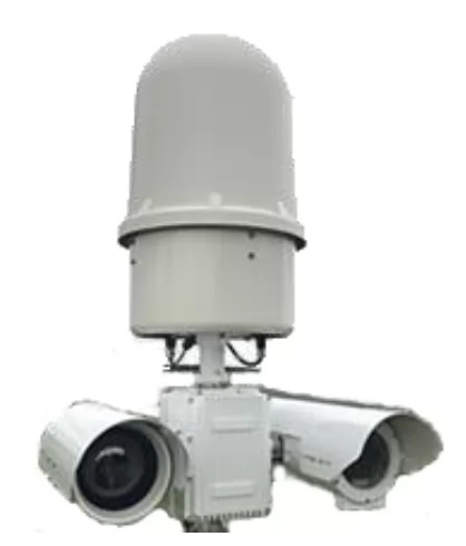 Sistema de Vigilancia Camera PTZ Visão Dupla Térmica + Radar 360º 12Km MS7000D-PTZ-360R-5K